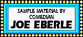 Sample Material by Joe Eberle