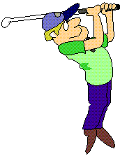 Golfer Cartoon